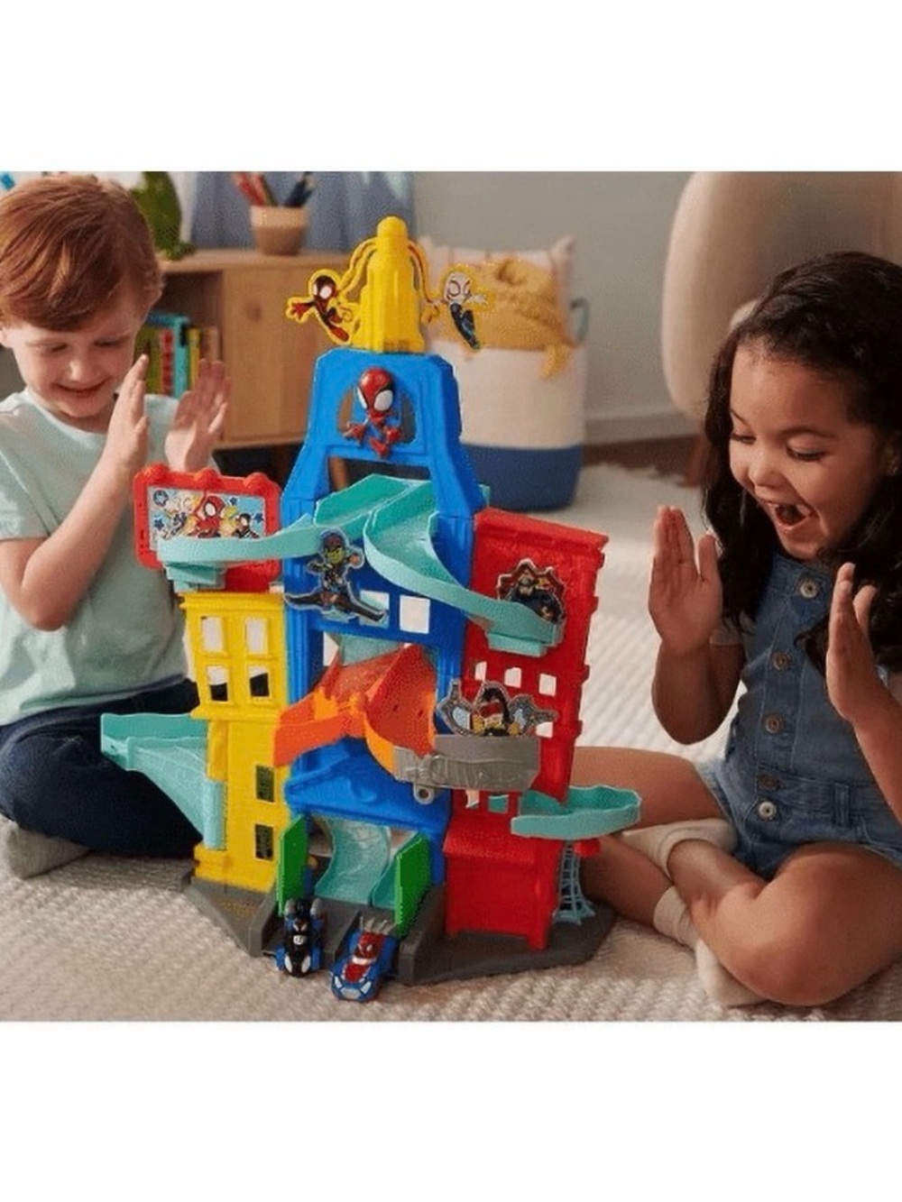 Marvel Spider-Man Multi-Color Action Playset